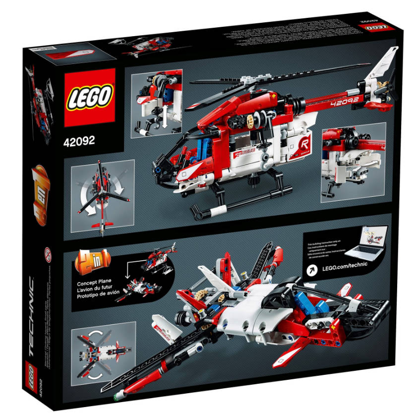 LEGO Technic 42092 Rescue Helicopter