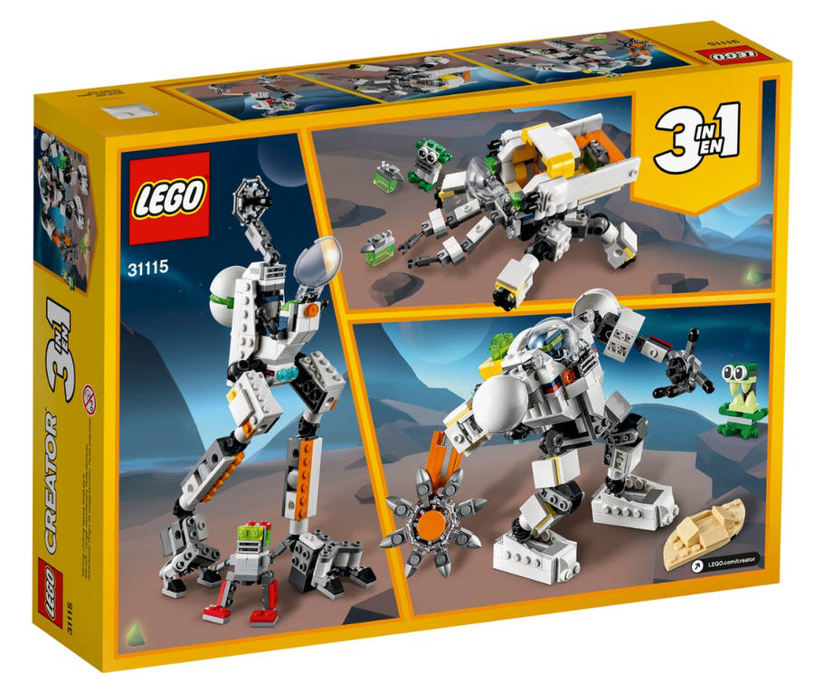 LEGO Creator 3-in-1 31115 Space Mining Mech