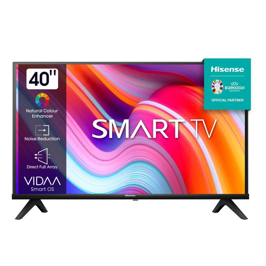 Hisense 40" A4K Full HD Smart LED TV with Dolby Digital & Digital Tuner - Demo Model