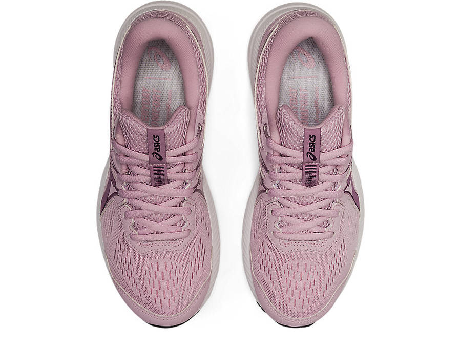 ASICS GEL-CONTEND 7 WOMENS ROAD RUNNING SHOE (BARELY ROSE) UK 5