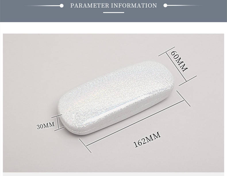 SekelBoer Glitter Range Blue Sunglasses Case