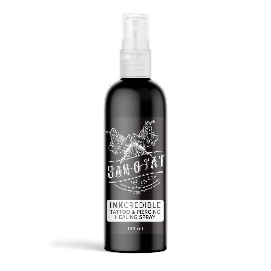 San-O-Tat Tattoo & Piercing Healing Spray - 750ml San-O-Tat: Wholesale Pack Of 8 Bottles