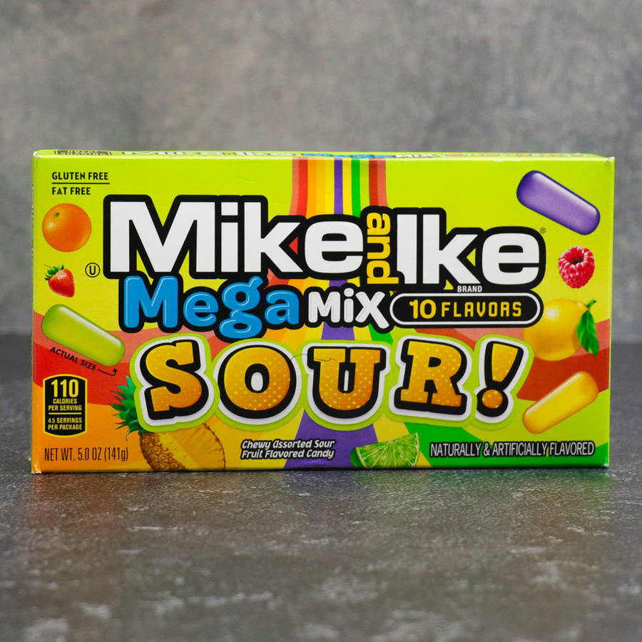 Mike&Ike 10 Flavours Mega Mix Sour 141g