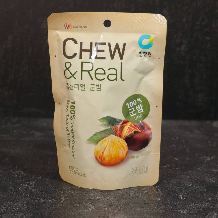 ChungJungOne Chew & Real Roasted Chestnut Snack 80g