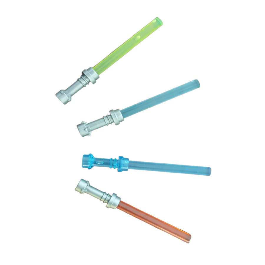 Lightsaber pack compatible with Lego Minifigures