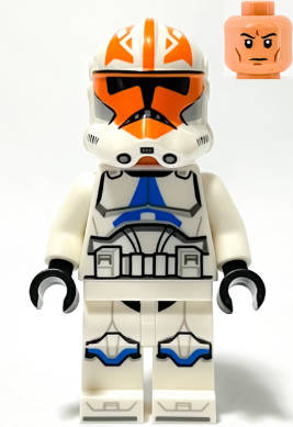 Clone Trooper, 501st Legion, 332nd Company (Phase 2) Lego Minifigure Star Wars