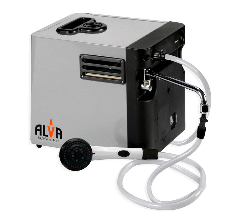 Alva Mini Portable Gas Water Heater (Camping, 4x4ing, Fishing)