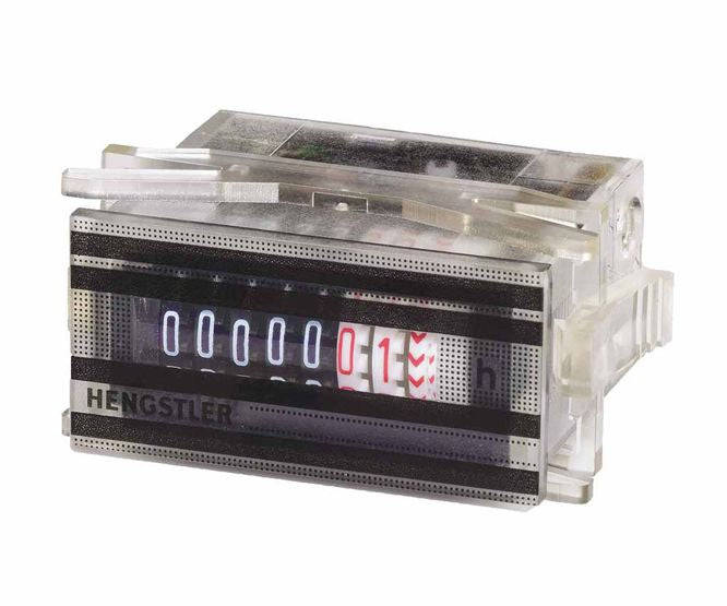 P/Mount Mechanical Hour Counter 7 Dig 24x48mm 24 Vac 0 891 201