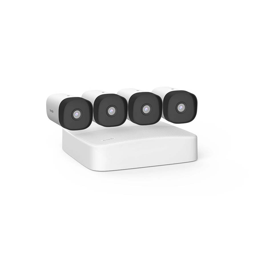 Tenda 4 Channel PoE HD Video Security Kit