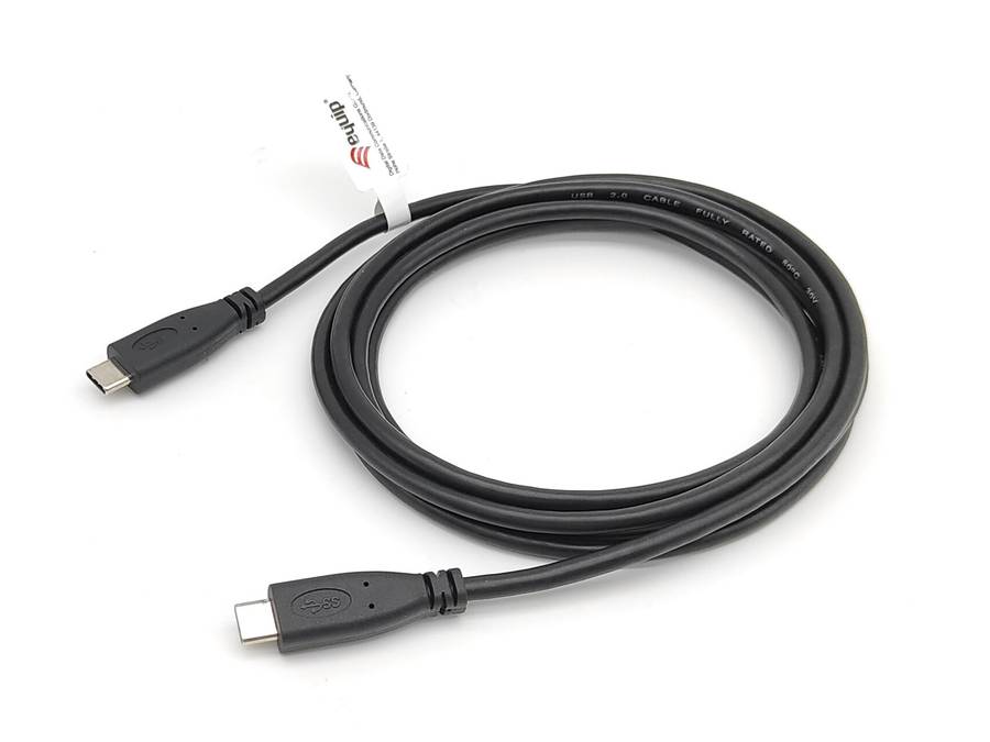 Equip USB-C Cable 2.0 Type C to Type C 1m 60W PD Black