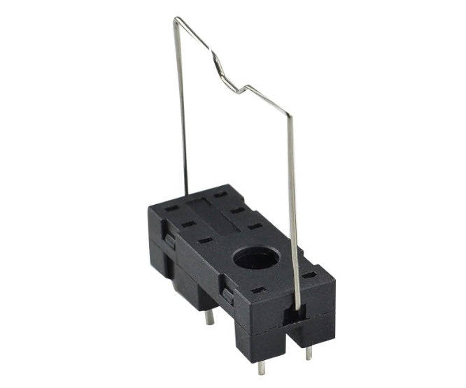 Relay Base / Socket Dpdt 8 P 15mm Bk Pcb 141 Ff 2 C A2 15
