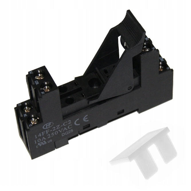 Relay Socket Din 8 Pin 26.3mm 14 Ff 2 Z C2 26.3mm