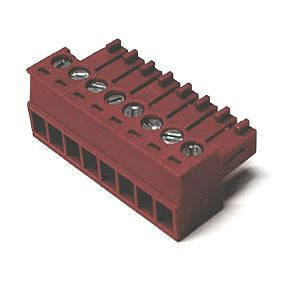 Socket Str 8 W Plug In 3.5mm Red 15 Edgk 3.5 08 P 16 00 Ah