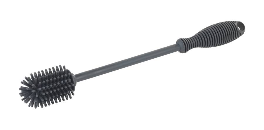 Wenko Washing Up & Bottle Brush Silicone 25cm Grey