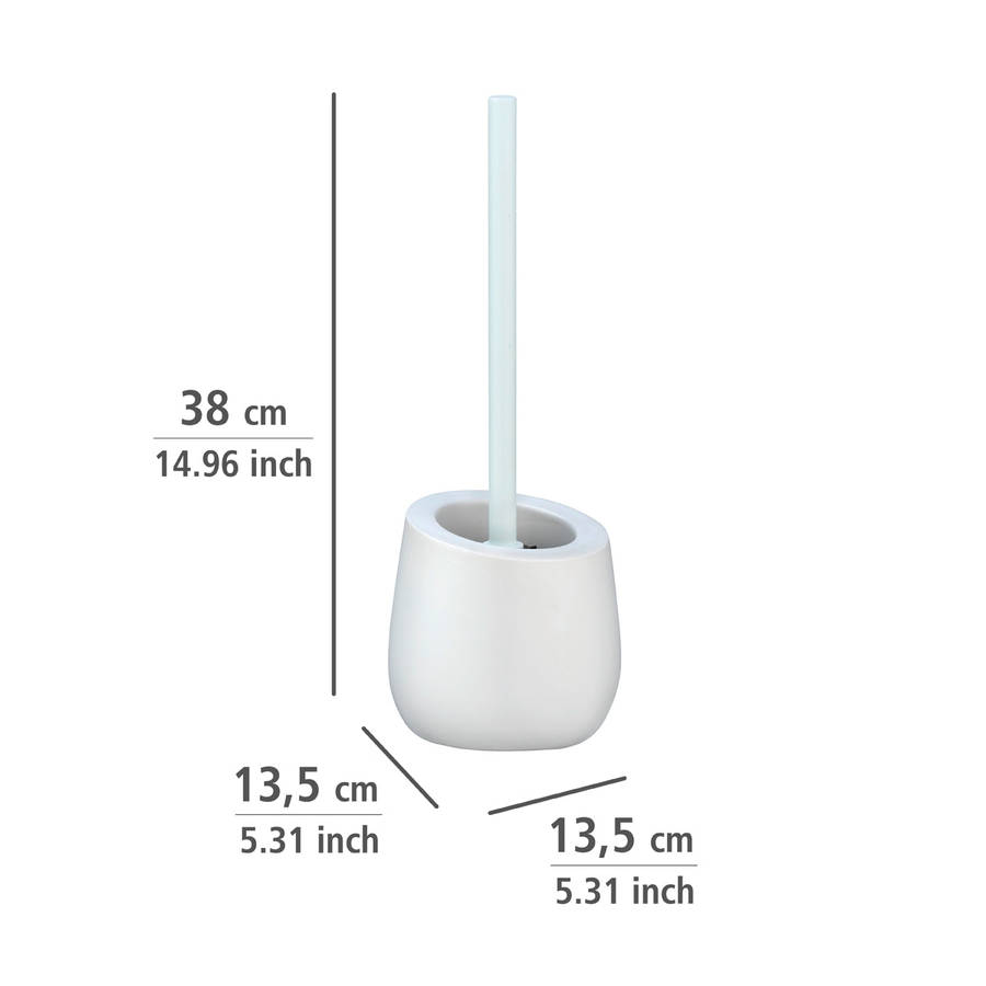 Toilet Brush Badi Range Ceramic White