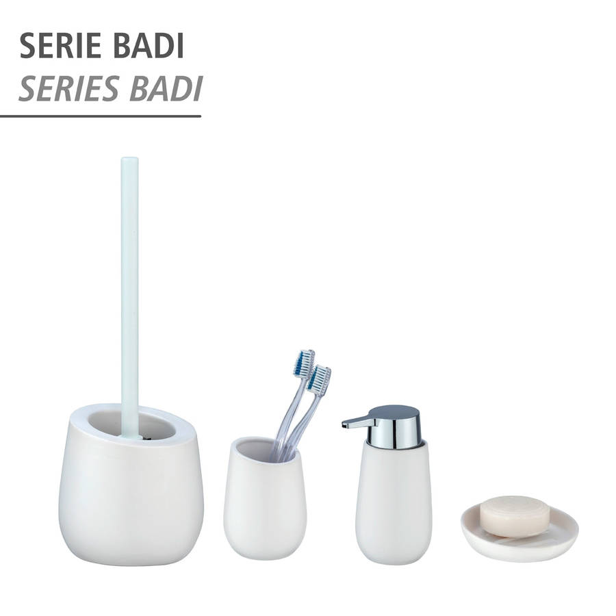 Toilet Brush Badi Range Ceramic White