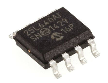 Eeprom Smd Soic08 25 Lc640 A I/Sn