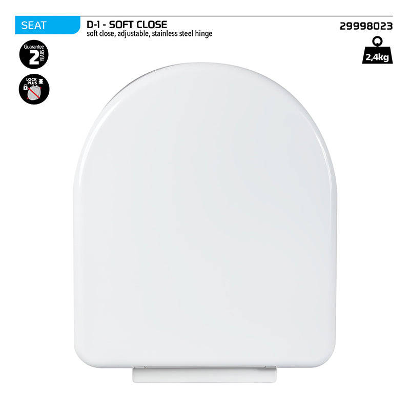 Wirquin Toilet Seat D1 Soft Close