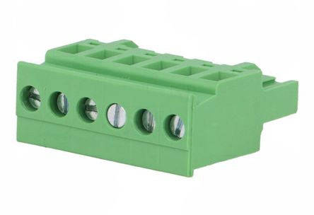 Socket Str In Line 6 Way P=5.00 Plug In 2 Edgka 5.0 06 P 14 1000 Ah