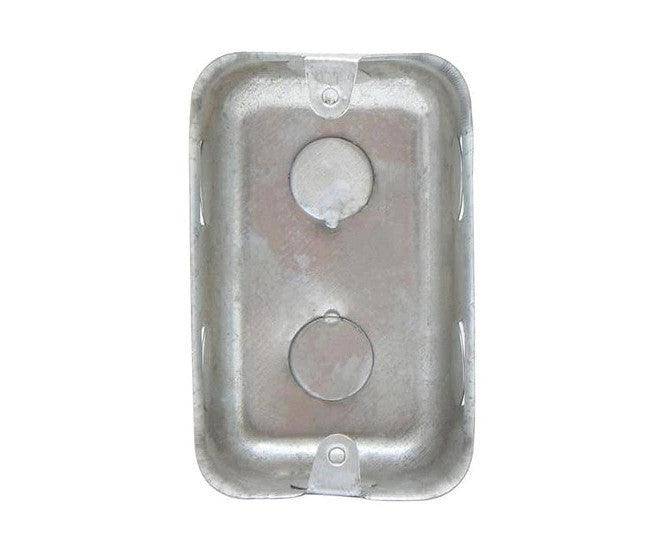 Wall Box Galvanised 4x2 Wb Galv 4 X2
