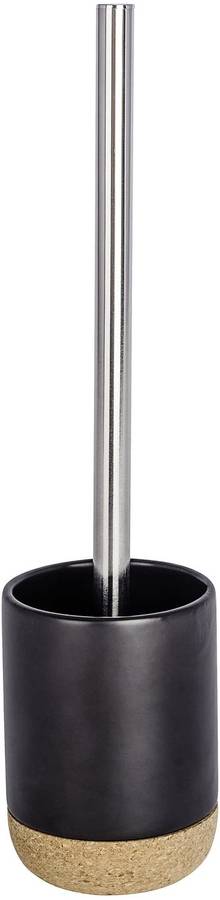 Wenko Toilet Brush Black Ceramic & Cork