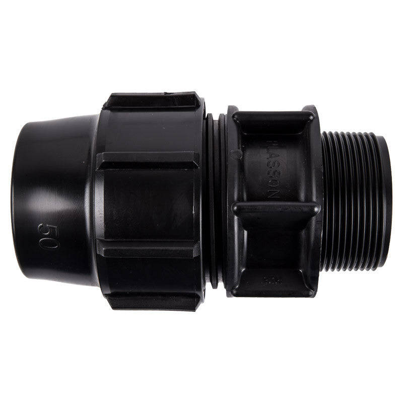 Plasson Adaptor Submersible Male 40 Mmx1 1/2 Inch