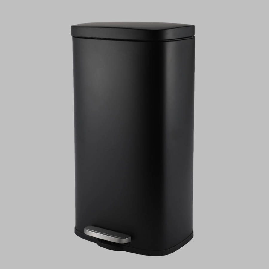 Casa 30 L Rectangle Steel Pedal Bin | Modena
