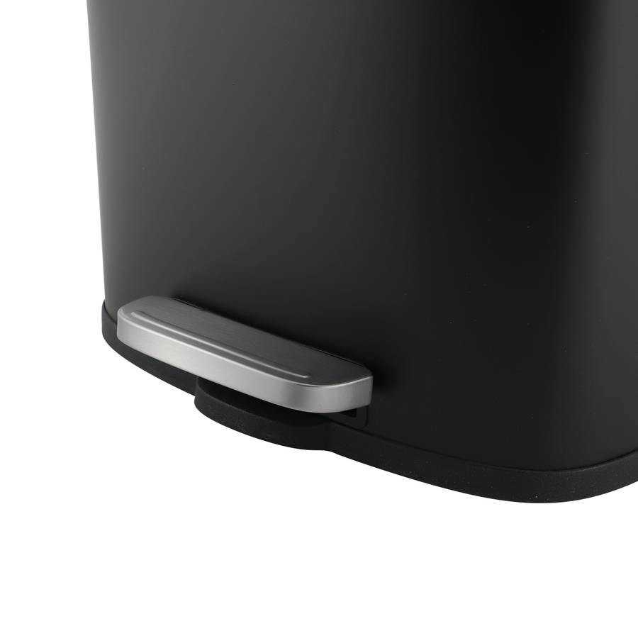 Casa 5 L + 30 L Rectangle Steel Pedal Bin Set | Modena