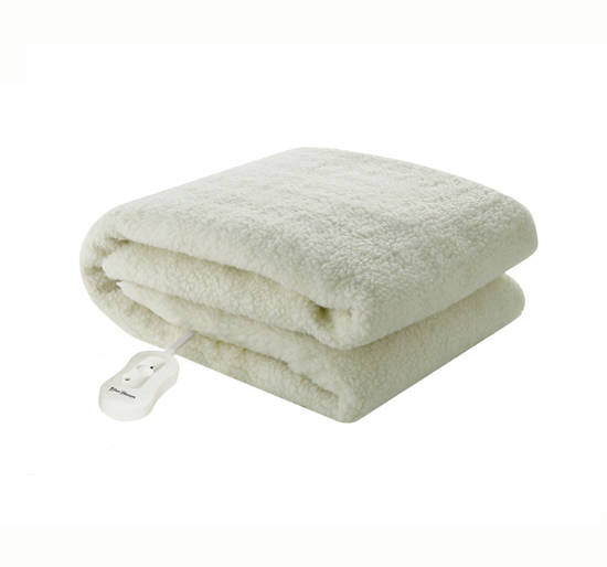 Sherpa Fitted Electric Blanket (Pp)