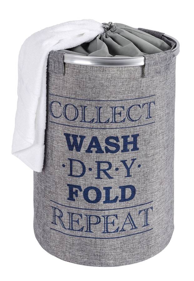 Wenko Laundry Basket 68 L Ringo Beige