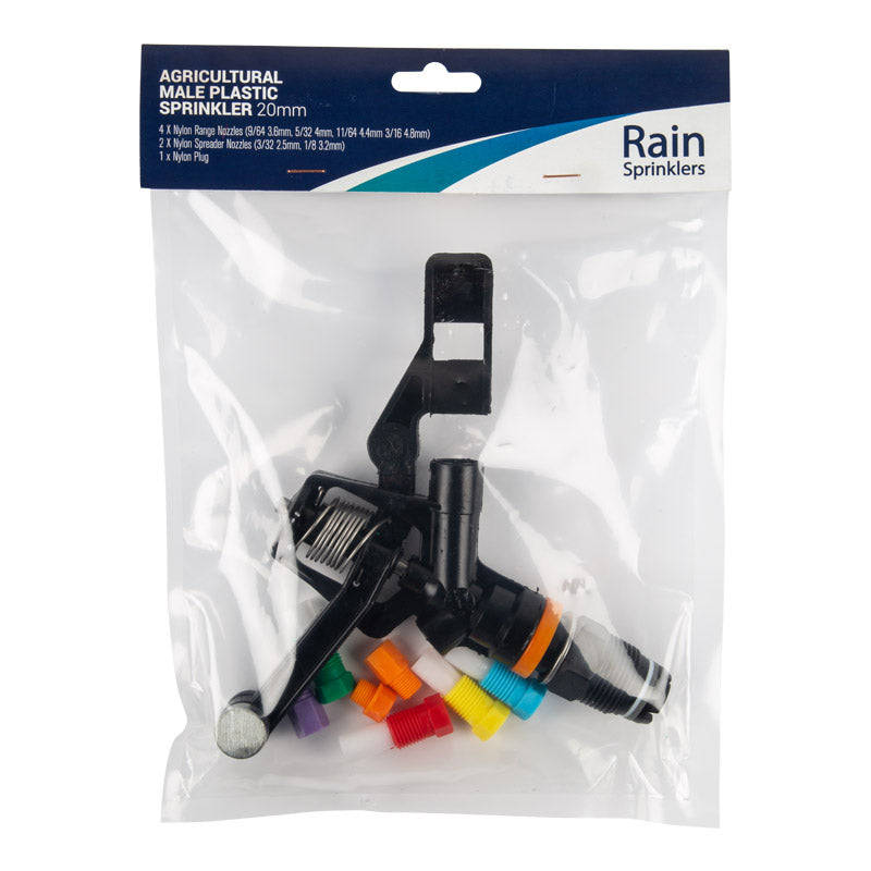 Rain Sprinkler 14 Plastic 360 D 20 Mm