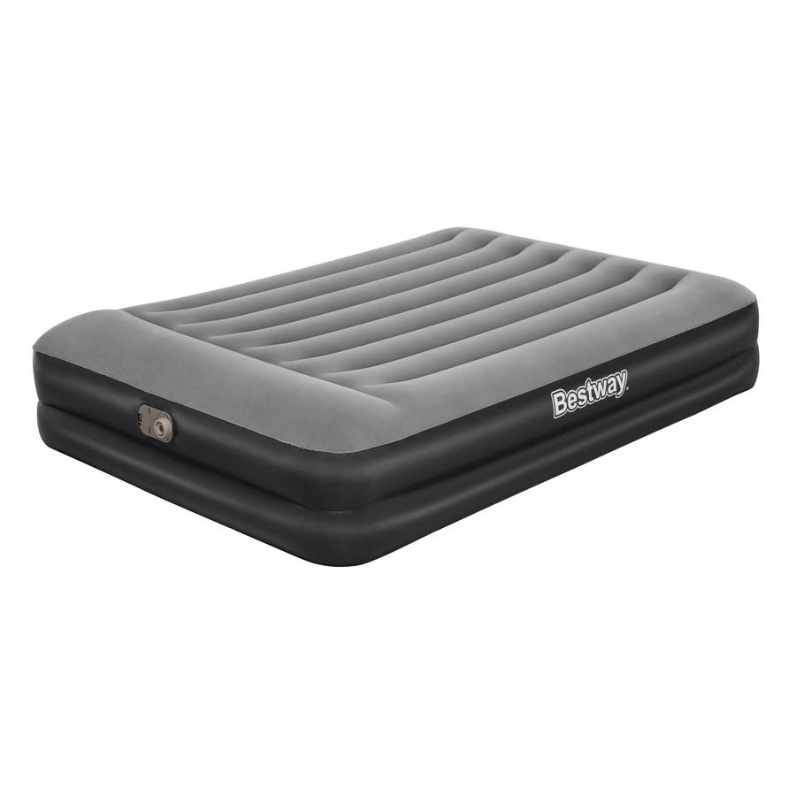 Bestway 2.03m X 1.52m X 46cm Tritech Air Mattress Queen Built In Ac Pump