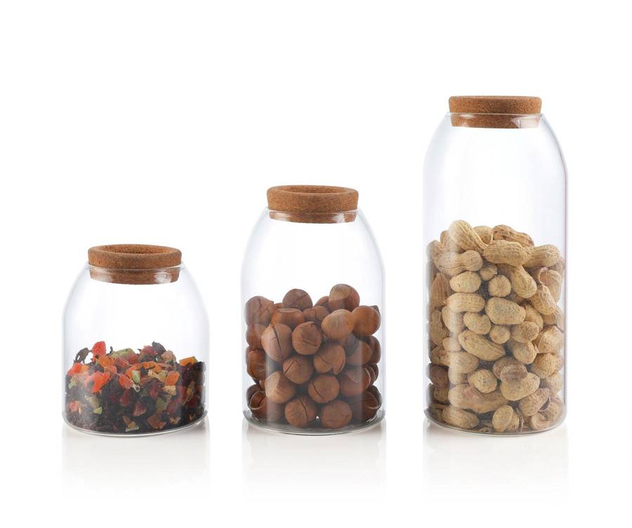 Sk7009 Storage Jar 700 Ml Cork