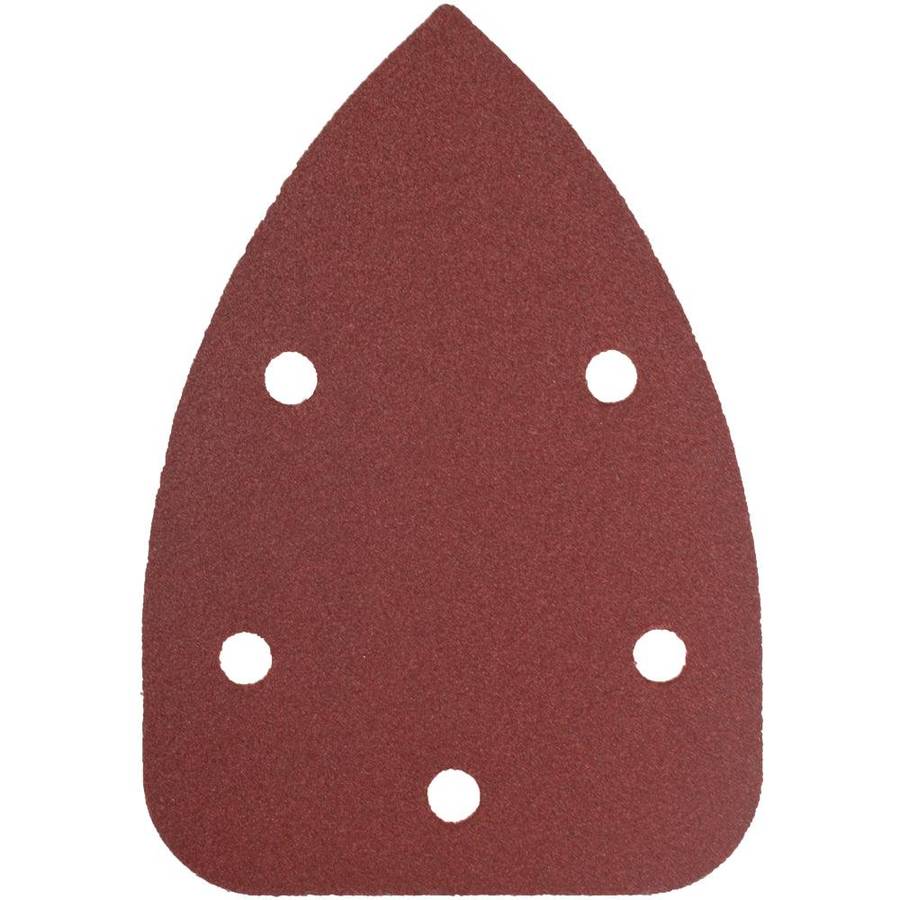 Tork Craft Sanding Triangle 120 Grit 140 X 140 X 98 Mm 5/Pack W/H Hook And Loop