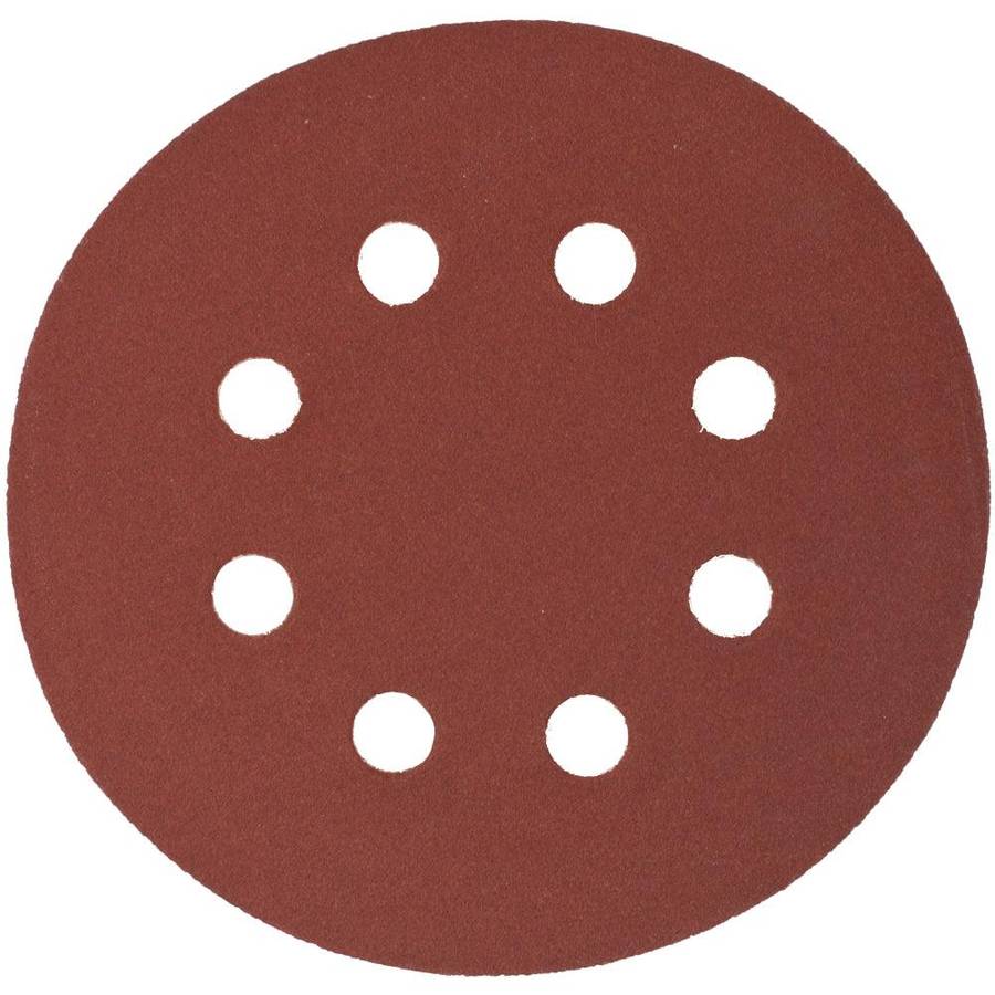 Tork Craft Sanding Disc 125 Mm 240 Grit With Holes 10/Pk Hook And Loop