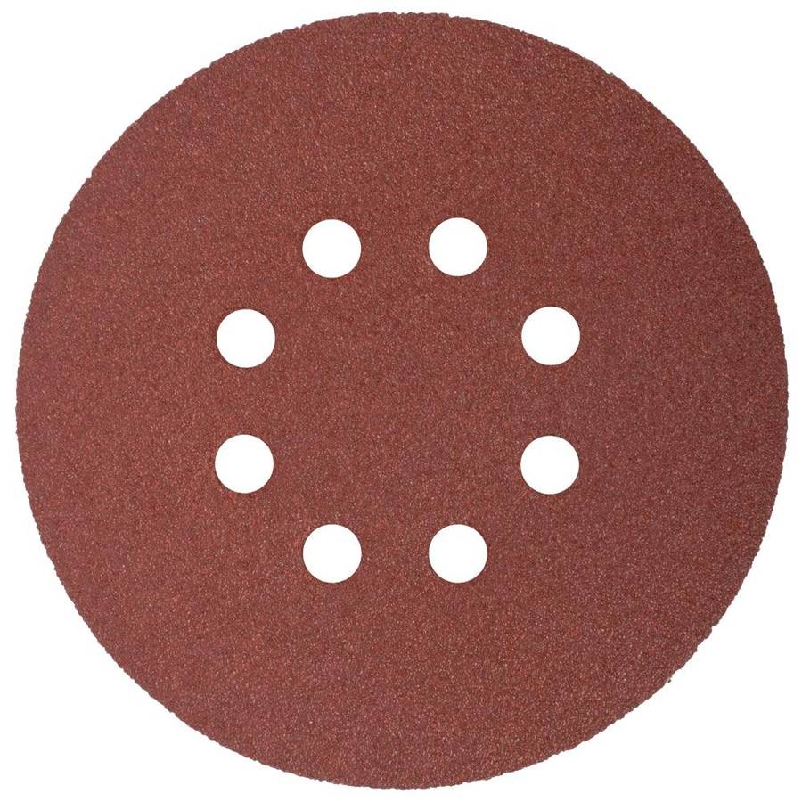 Tork Craft Sanding Disc 150 Mm 60 Grit With Holes 10/Pk Hook And Loop