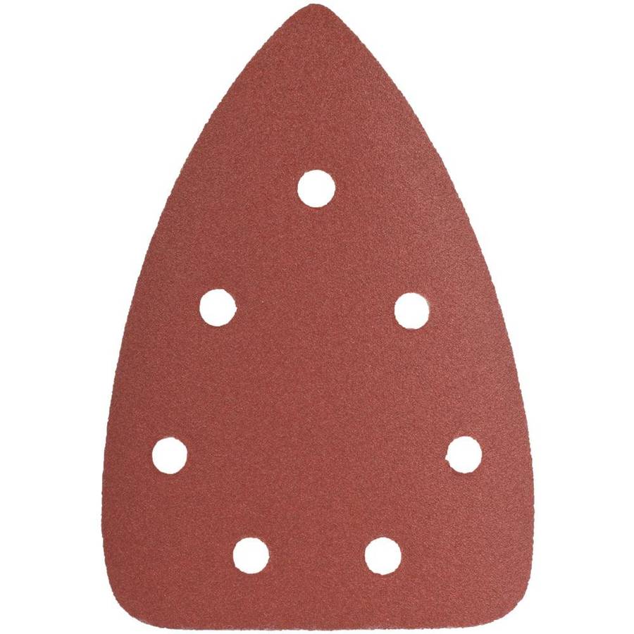 Tork Craft Sanding Tri 80 Grit 145 X 145 X 100 Mm 5/Pack For Tcms Hook And Loop