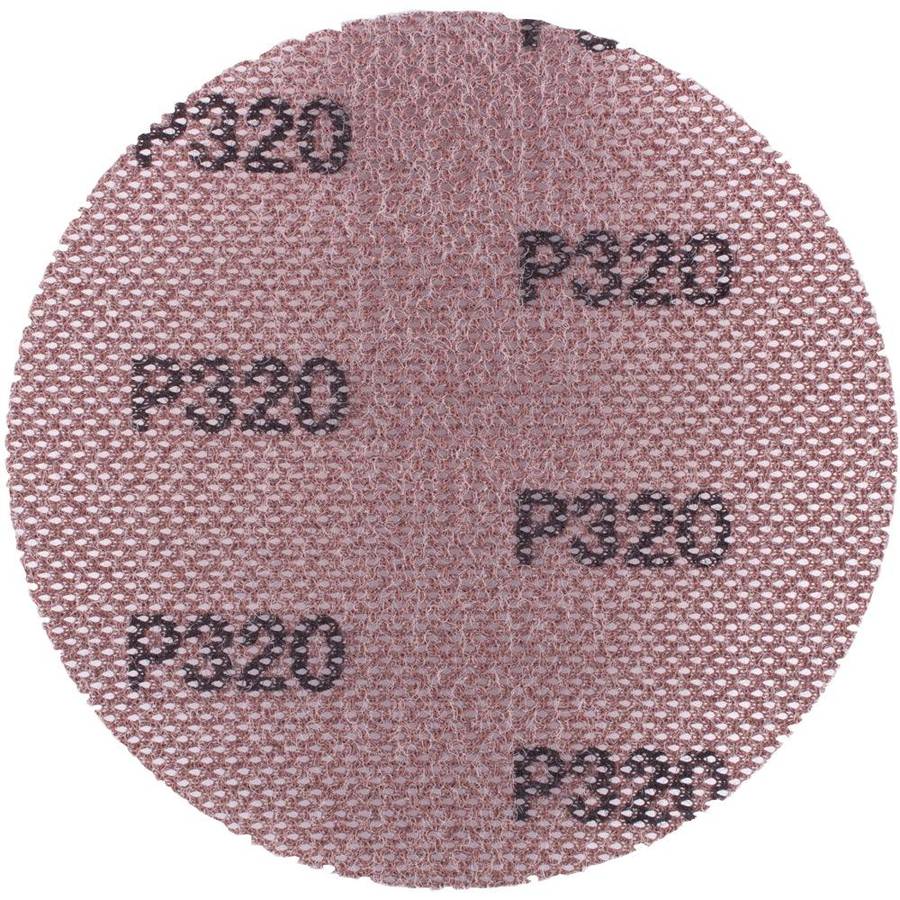 Tork Craft Dura Mesh Abr.Disc 150 Mm Hook & Loop 320 Grit Bulk For Sander Polisher