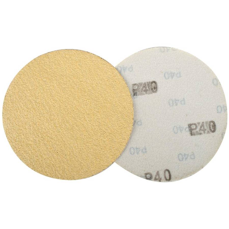 Tork Craft Gold Disc (50 Pieces) 40 Grit 150 Mm Without Hole Hook And Loop