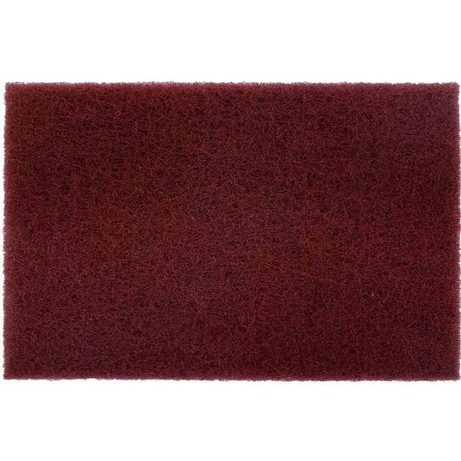 Tork Craft Pad Non Woven Industrial Strength 150 X 230 Mm Super Fine Maroon 20 Pc