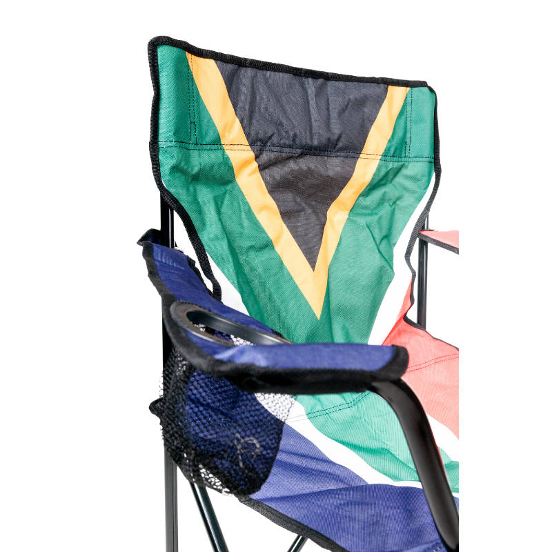 Afritrail Sa Flag Folding Chair 120kg