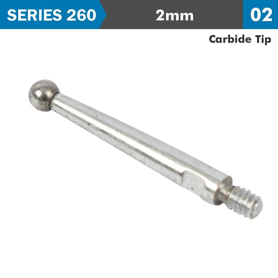 Accud Styli Dial Test Indicator Carbide Tip 2 M