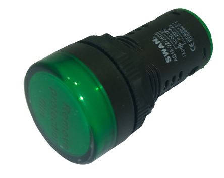 Pilot Light Green Led 22 Mm 24 V Dc/Ac Pl Ad16 22 24 V G