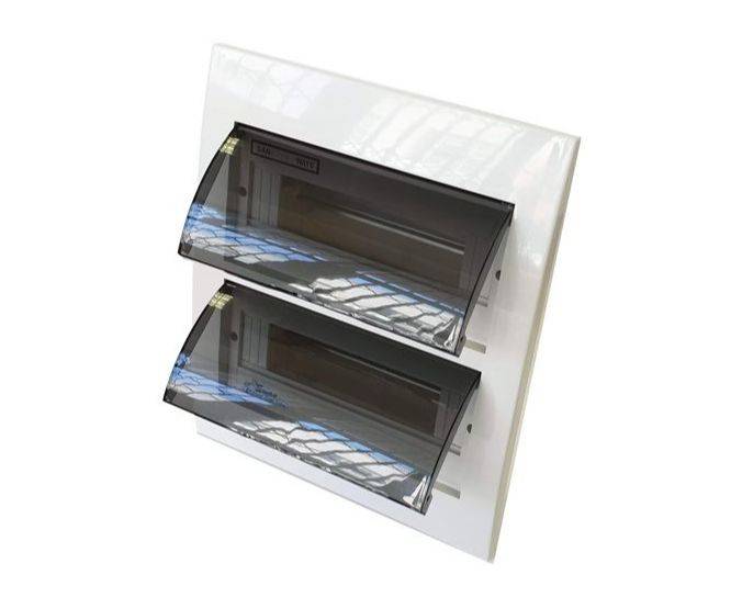 Distribution Board Pvc Flush Steel Tray 24 Way Db Add3 24 W Pf S B