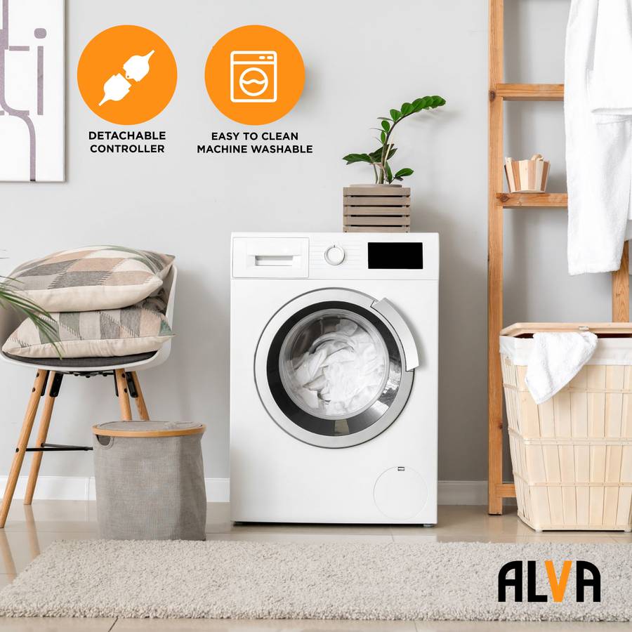Alva Sherpa Fitted Electric Blanket (Alva)