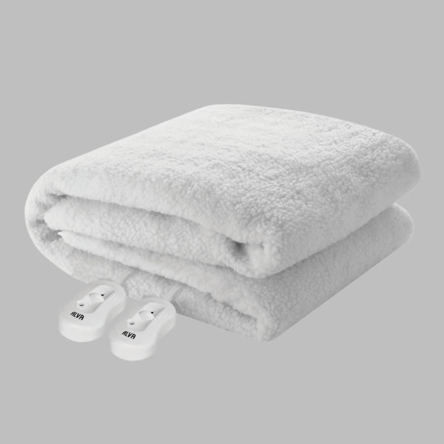 Alva Sherpa Fitted Electric Blanket (Alva)