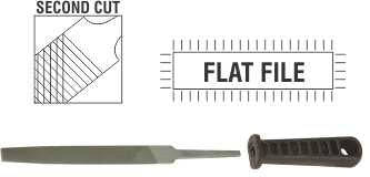 File Afile Flat 2 Nd Cut 300 Mm P/P