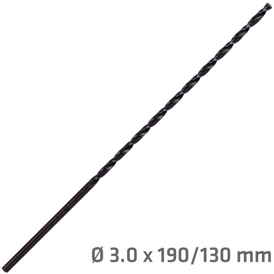 Alpen Hss Drill Bit 3 Mm 190 X 130 Extra Long