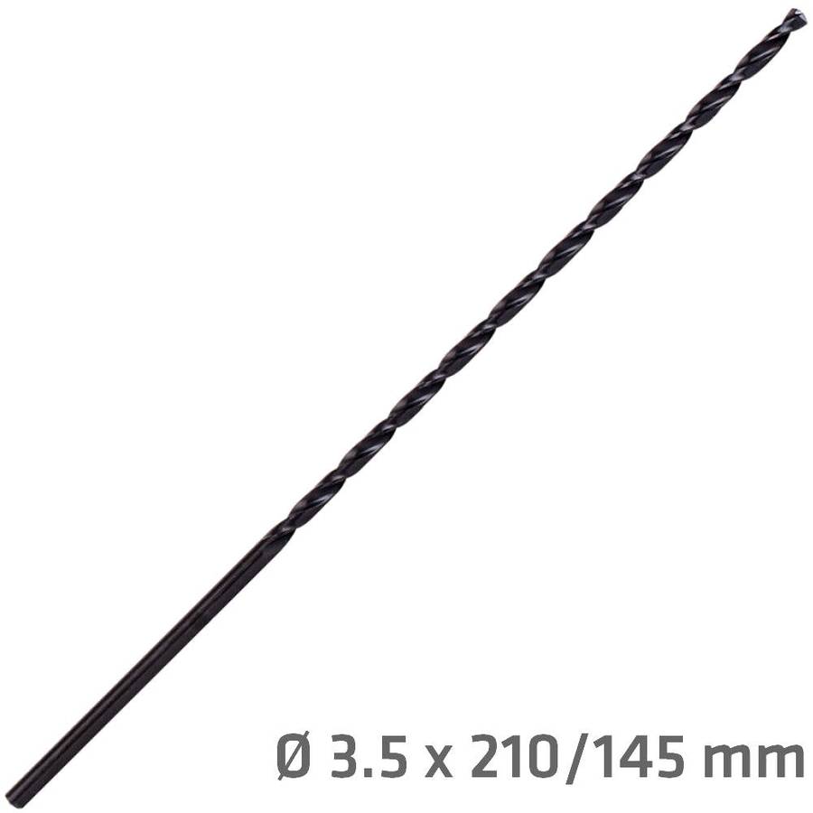 Alpen Hss Drill Bit 3.5 Mm 210 X 145 Extra Long
