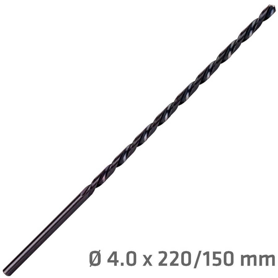 Alpen Hss Drill Bit 4 Mm 220 X 150 Extra Long
